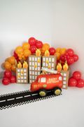 PartyDeco Fire truck 27"/69cm thumb