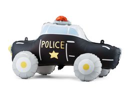 PartyDeco Standing Police car 37"/94cm image