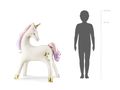PartyDeco Standing Unicorn 37"/94cm thumb