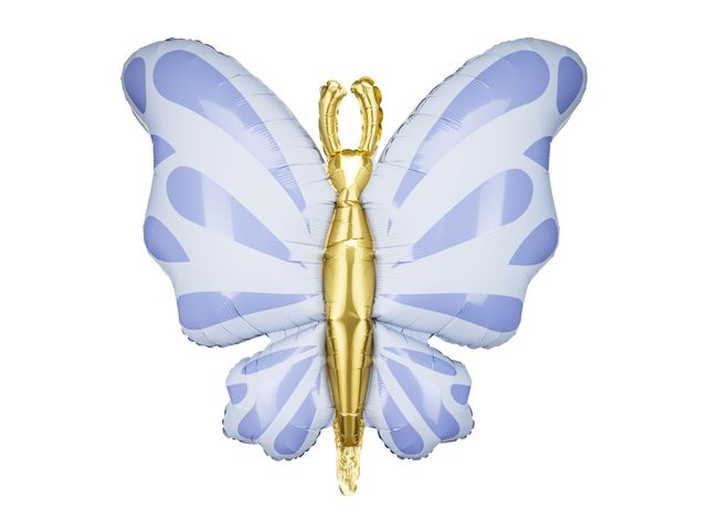 PartyDeco Tauriņš Zils 27"/69cm