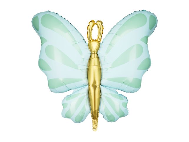 PartyDeco Buttefly Mint 27"/69cm