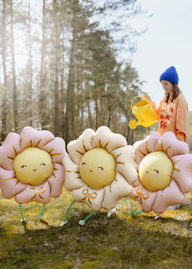 PartyDeco Flower 41"/104cm blush pink