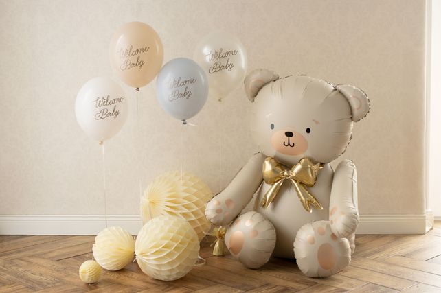 PartyDeco Bear Cream 30"/76cm