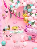 PartyDeco Flamingo 37"/94cm Pink thumb