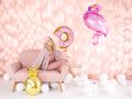PartyDeco Flamingo 37"/94cm Pink thumb
