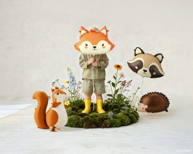 PartyDeco Fox 22"/56cm