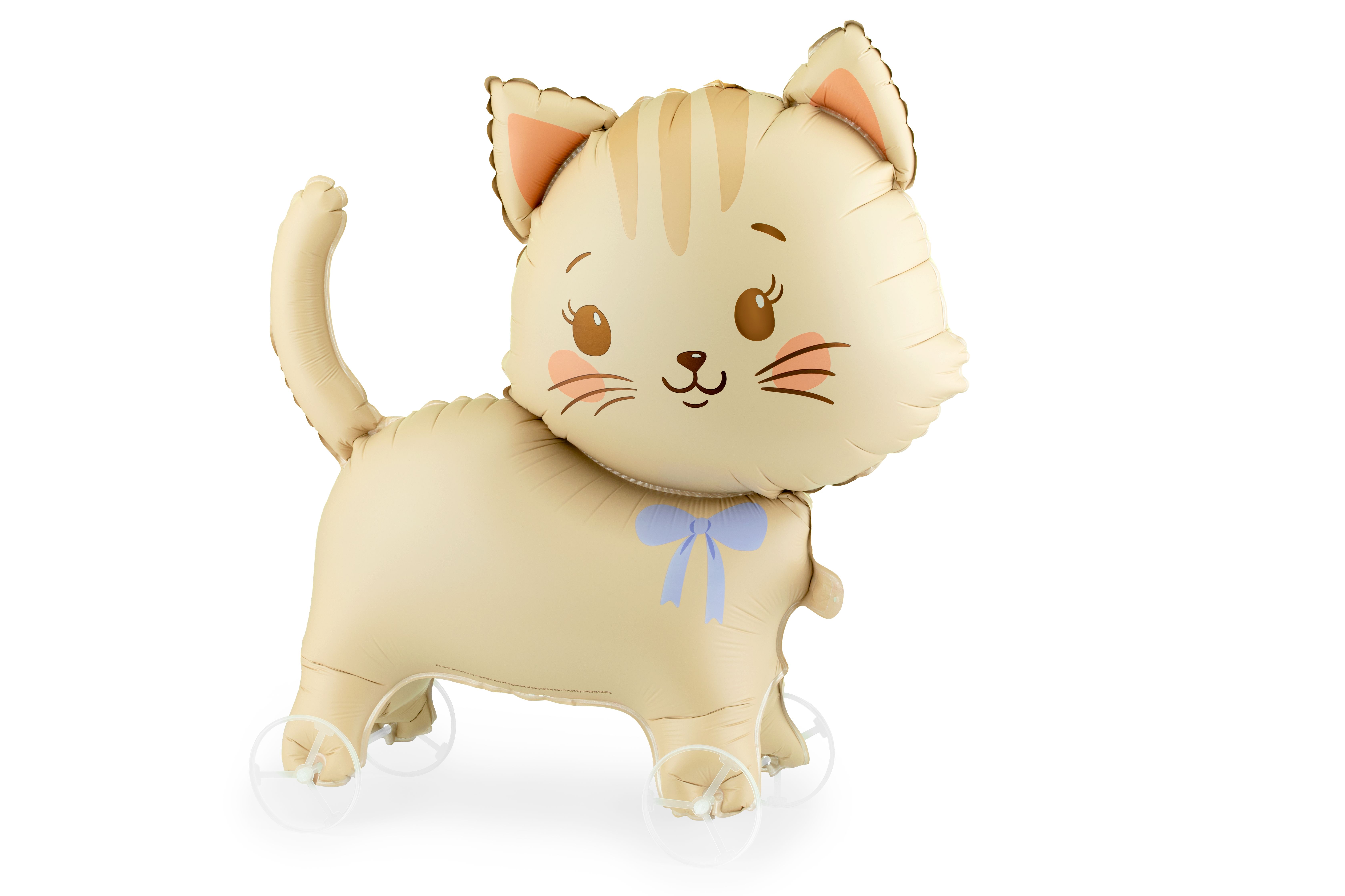 PartyDeco Cat on wheels 24"/61cm image