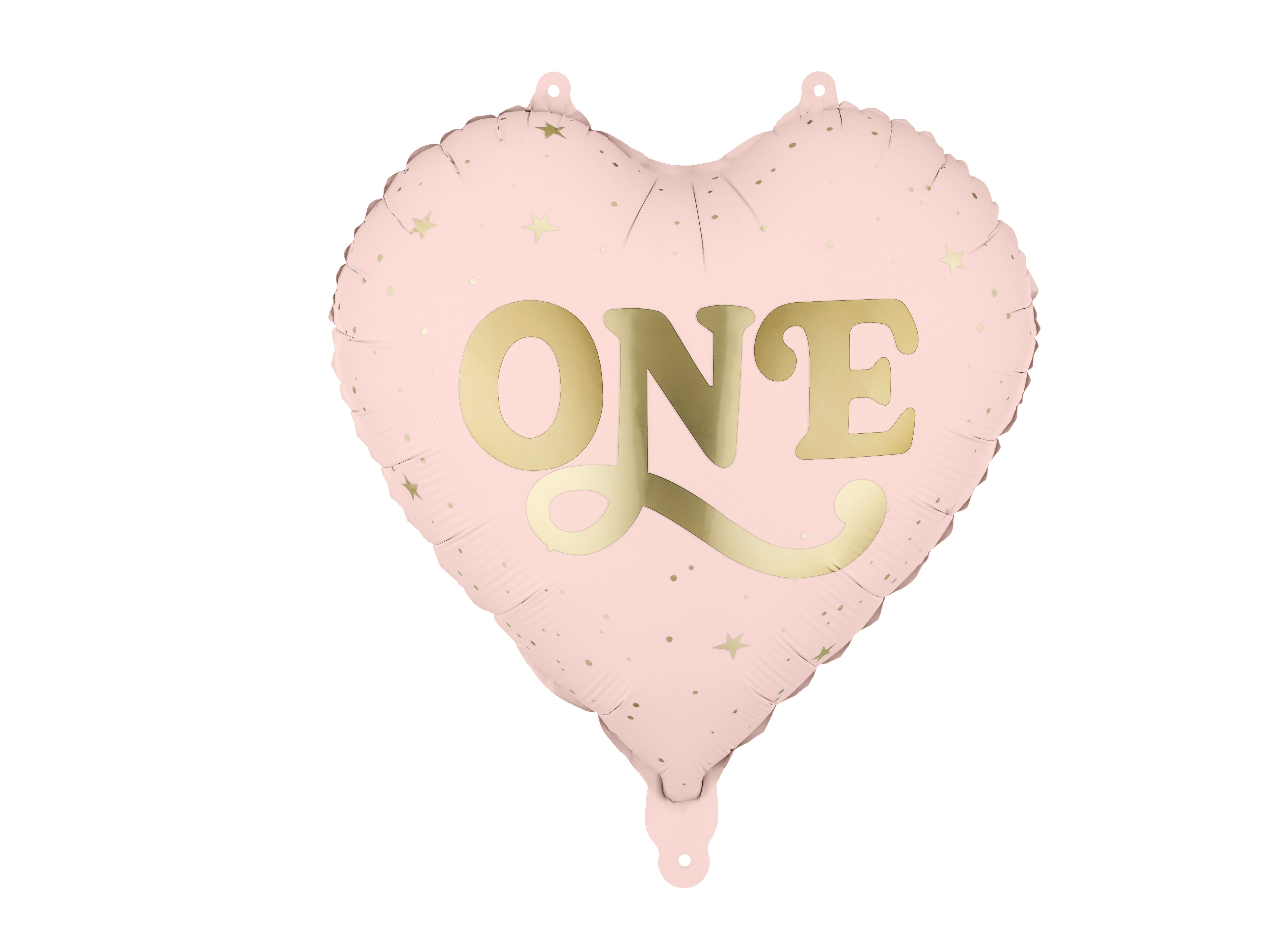 PartyDeco Heart One 18"/46cm light pink image