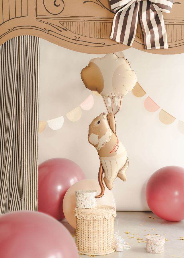 PartyDeco Pele ar baljoniem 41"/104cm