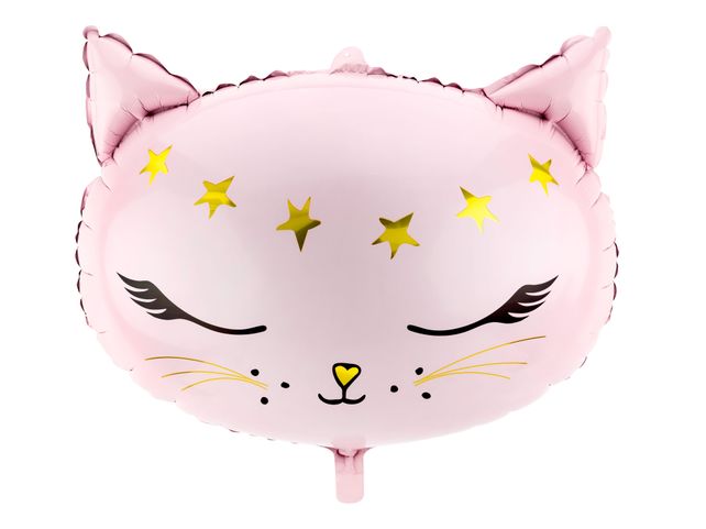 PartyDeco Cat Pink 18"/46cm