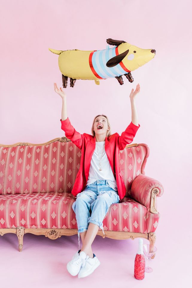 PartyDeco Dachshund 38"/97cm