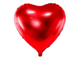 PartyDeco Heart Red 18"/46cm image