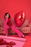 PartyDeco Heart Red 18"/46cm thumb