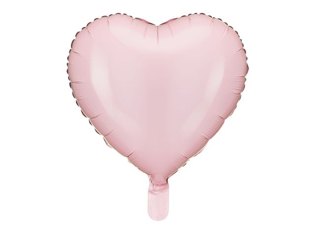 PartyDeco Heart Light Pink 18"/36cm