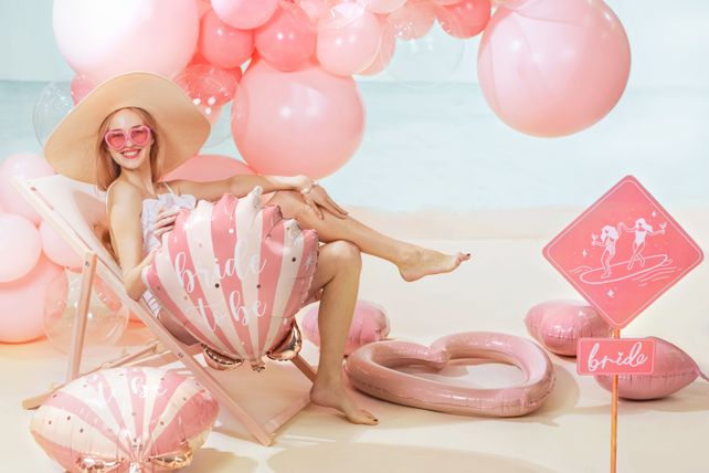PartyDeco Heart Light Pink 18"/36cm