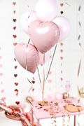 PartyDeco Heart Light Pink 18"/36cm thumb