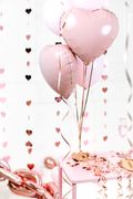 PartyDeco Heart Light Pink 18"/36cm thumb