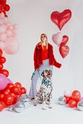 PartyDeco Heart Light Pink 18"/36cm thumb