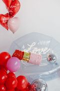 PartyDeco Heart Light Pink 18"/36cm thumb