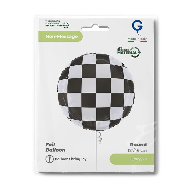 Grabo Round Checkerboard 18"/46cm