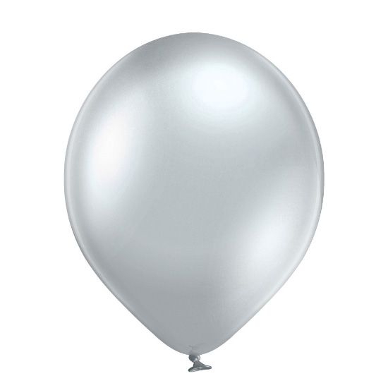 Belbal 12"/30cm glossy silver image