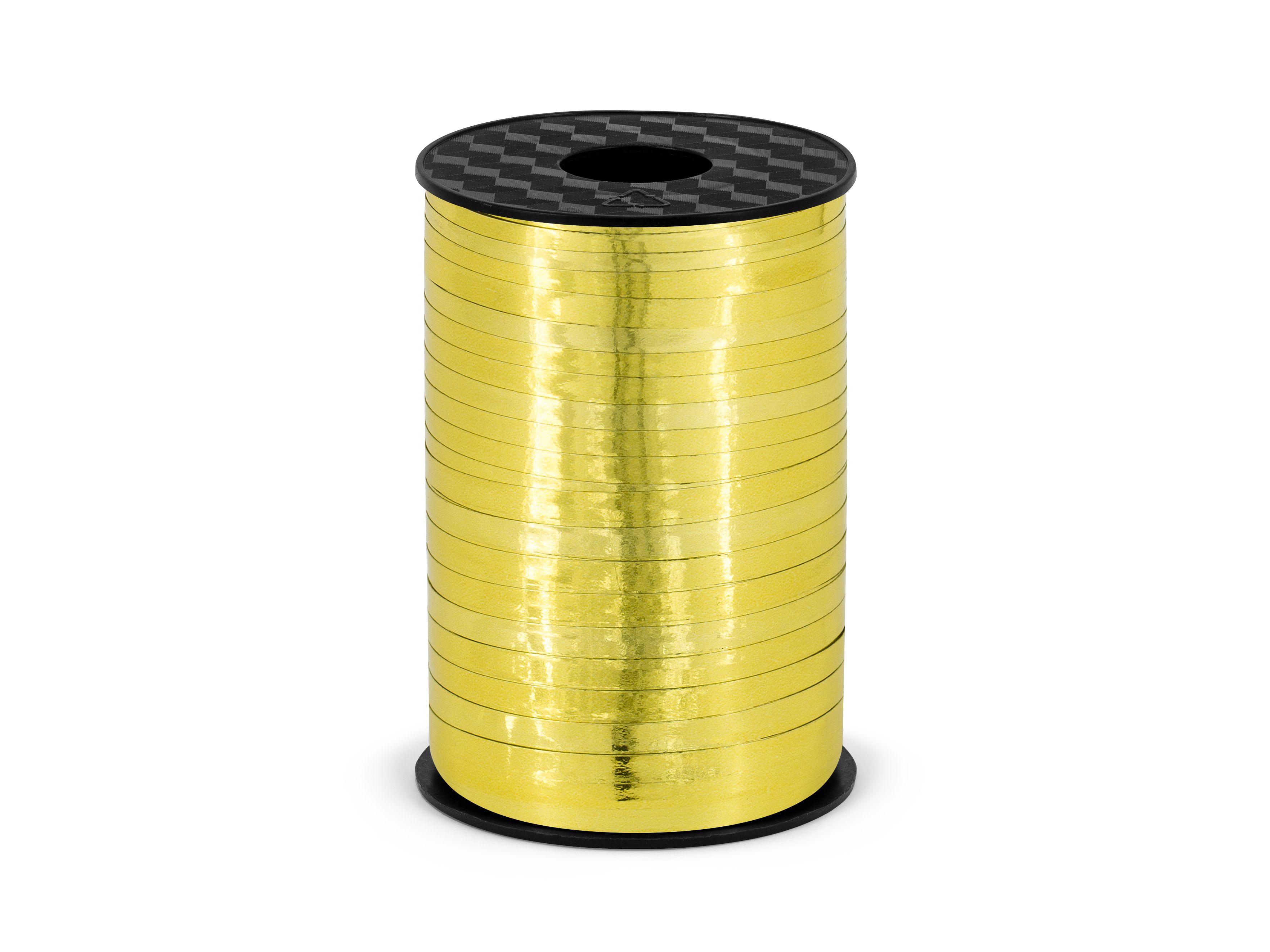PartyDeco Plastic Ribbon 5mm / 225m gold image