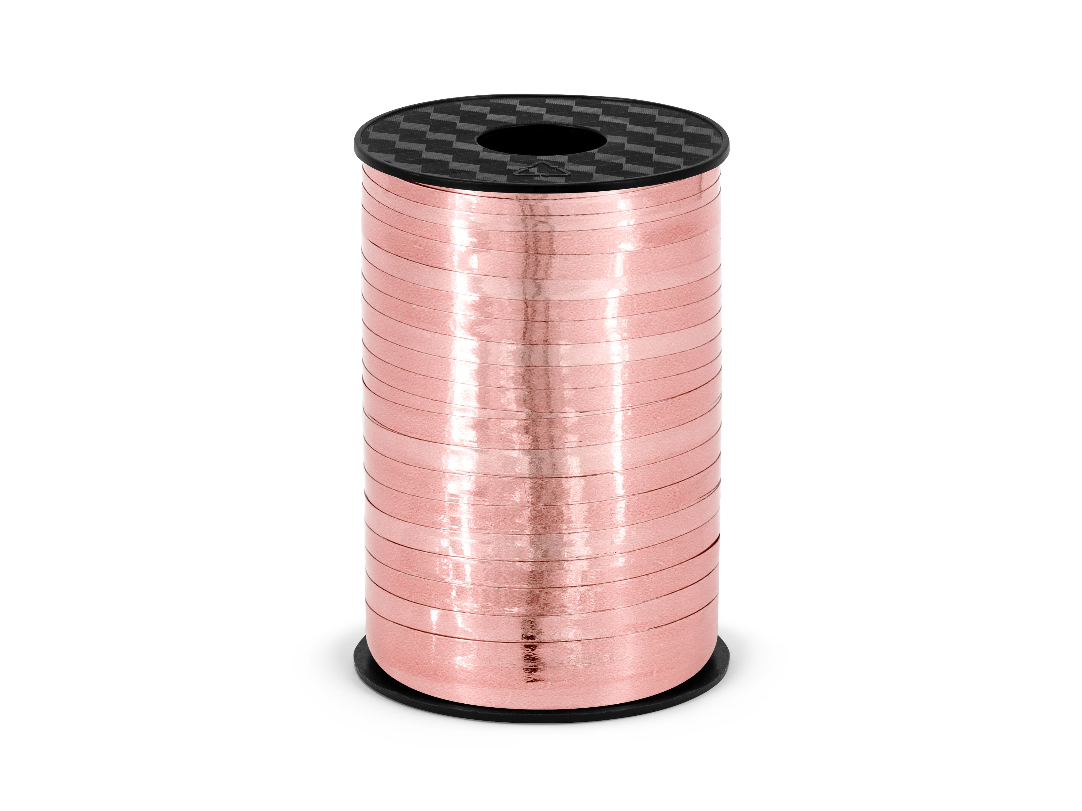 PartyDeco Plastic Ribbon 5mm / 225m rose gold image